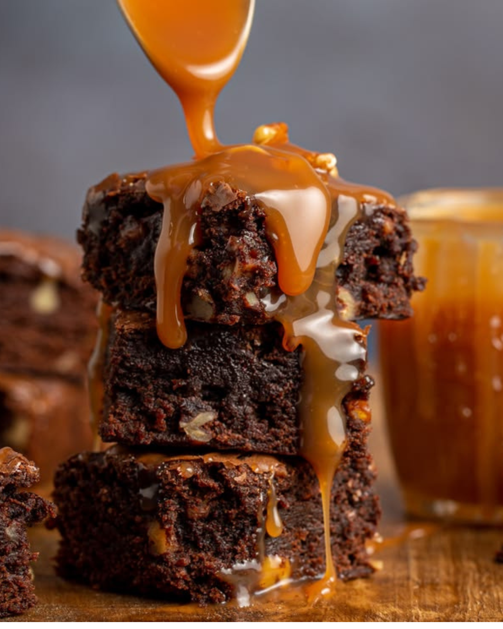 Salted Caramel Fudge Brownie (100 gm)