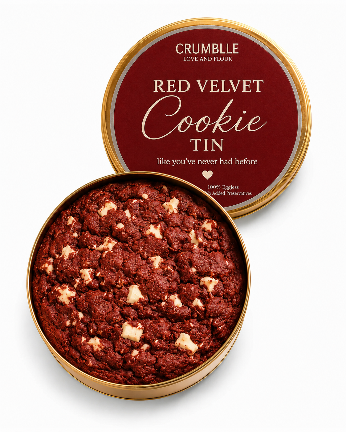 Red Velvet Cookie Tin (700 gm)